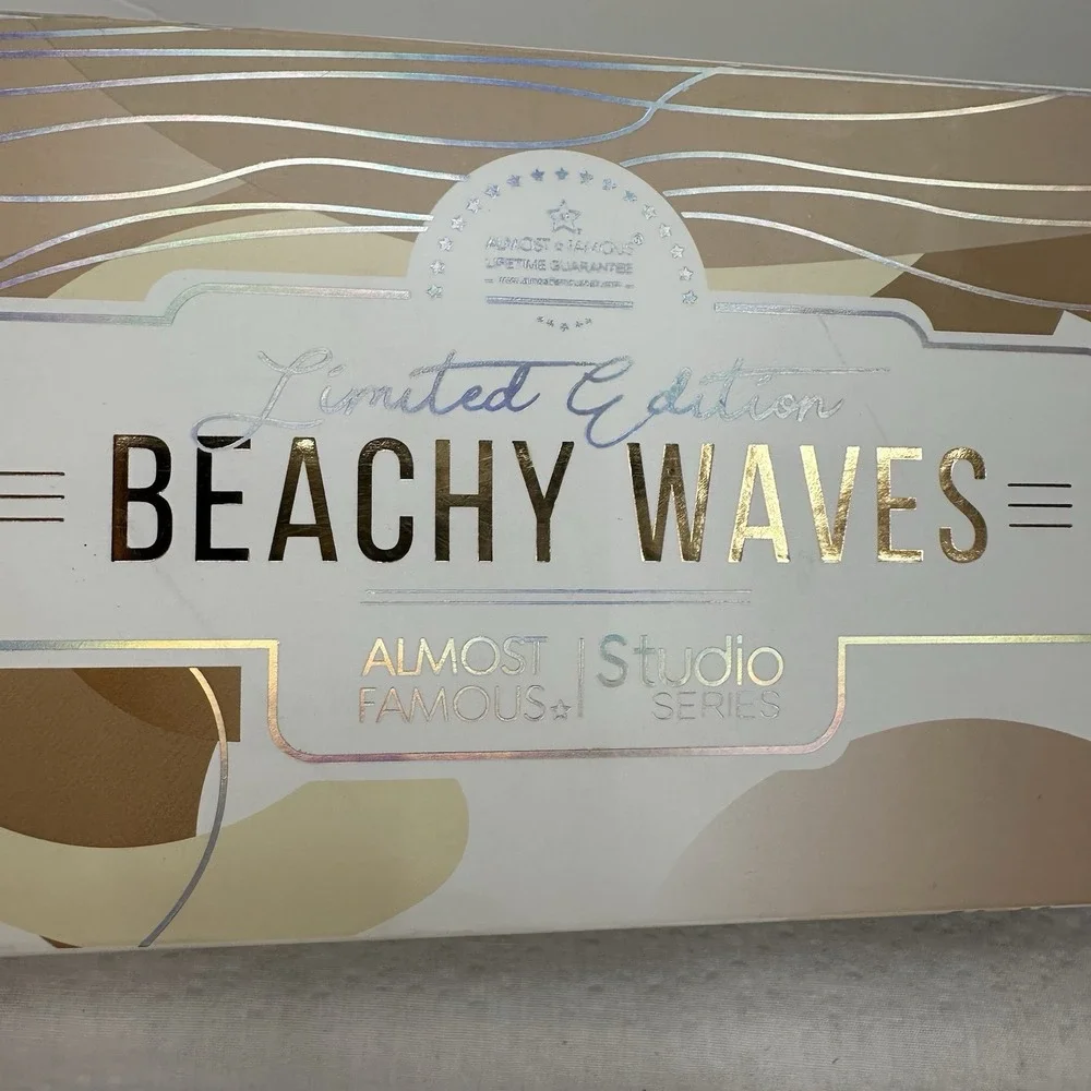 Almost Famous limited edition beachy waves 2-Piece Curling iron straightener Set